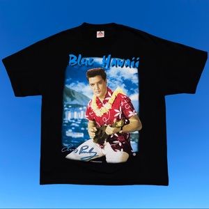 Vintage Elvis Presley Blue Hawaii T-shirt sz XL